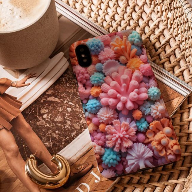 Coral Reef Pop Tough Coques (Créateur téléchargé)