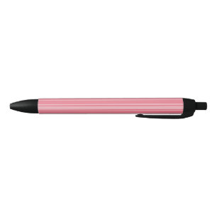 Coral rosa Candy Streifen Kugelschreiber