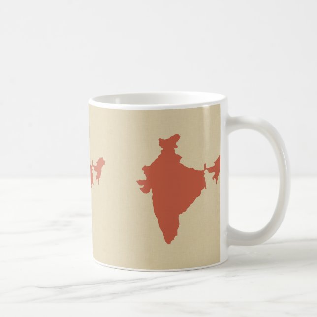 Coral Spice Moods Indien Kaffeetasse (Rechts)
