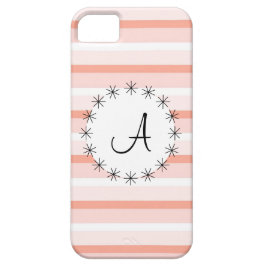 Coral Stripe "Monogram" iPhone Gehäuse Case-Mate iPhone Hülle