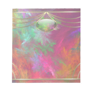 Coral Tiefs Notepad Notizblock