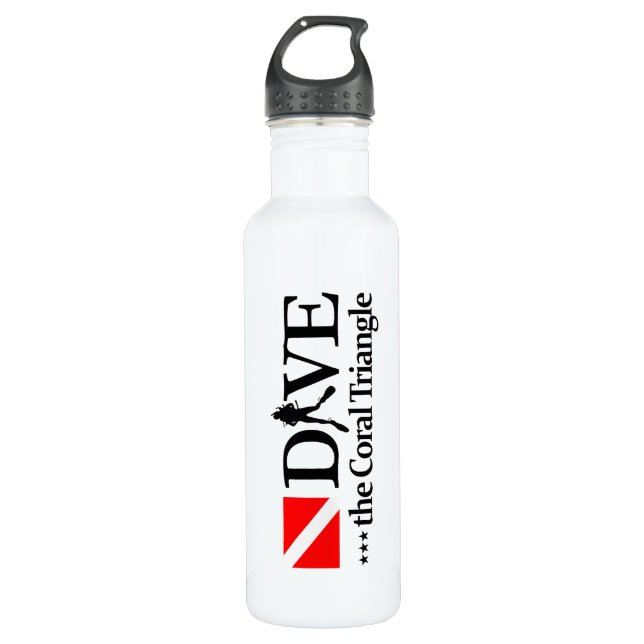 Coral Triangle DV4 Edelstahlflasche (Vorderseite)