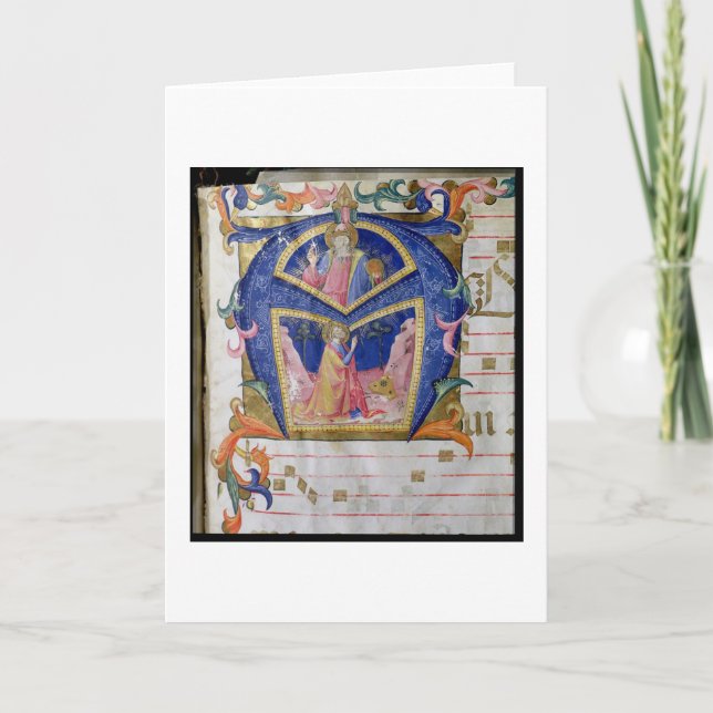 Corale/Graduale no.5 Historiated De Initiale "A" (Vorderseite)