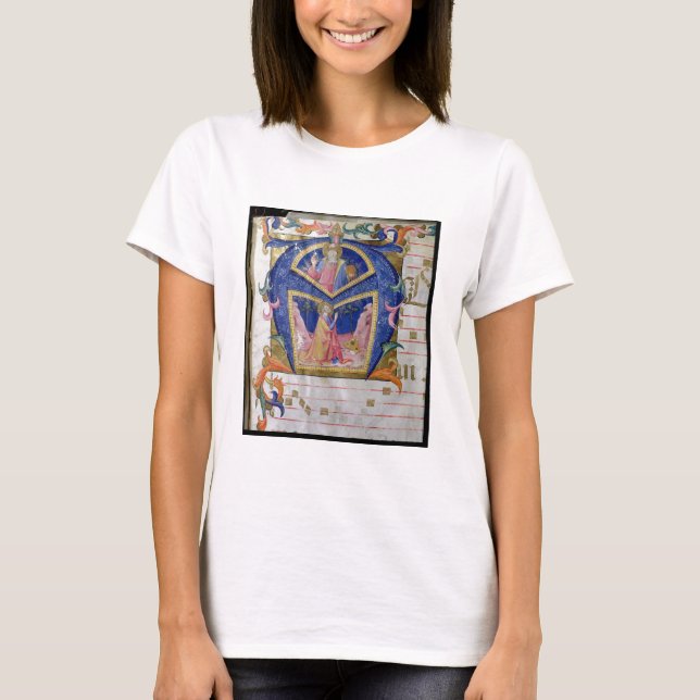Corale/Graduale Nr.5 Historisiert erste 'A' de T-Shirt (Vorderseite)