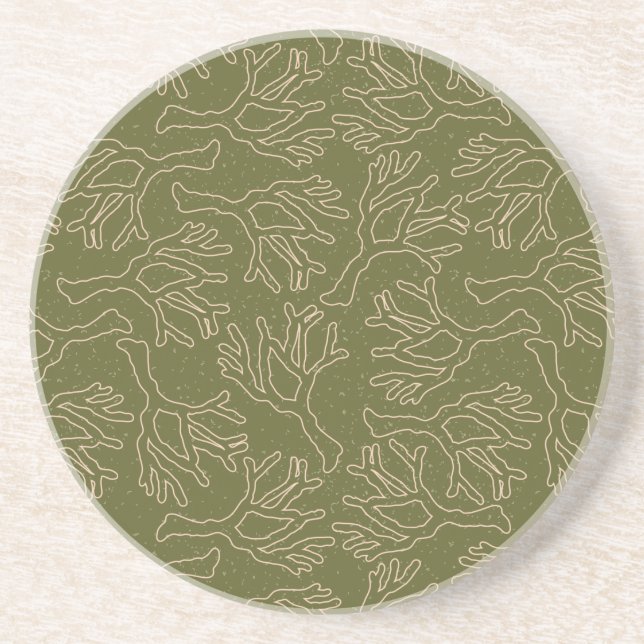 Coralize Sandstone Untersetzer (Vorne)