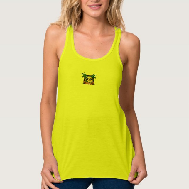 CoralLago Ladys Racer-Back Tank Top (Vorderseite)