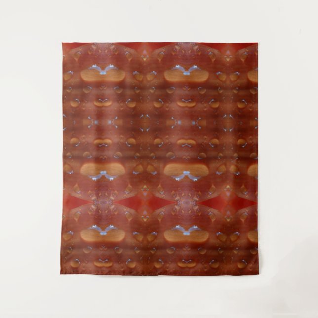 Corals Ikat Wandteppich (Vorderseite)