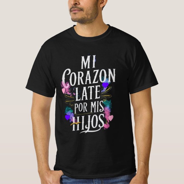 Corazon de Padre T-Shirt (Vorderseite)