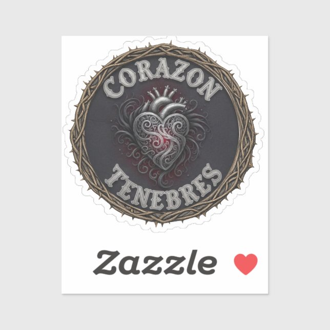 Corazon Tenebres-Patch Aufkleber (Blatt)
