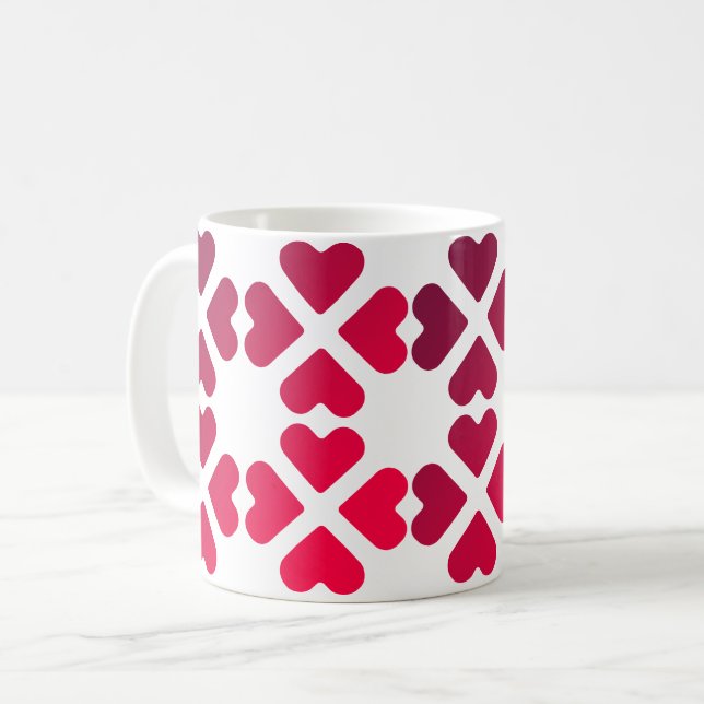 corazones de amor kaffeetasse (Vorderseite Links)