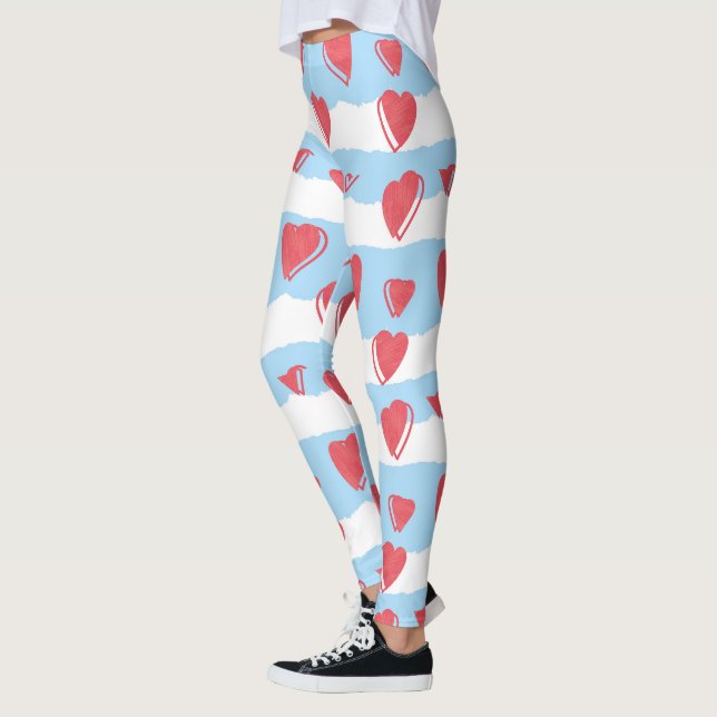 corazones leggings (Links)