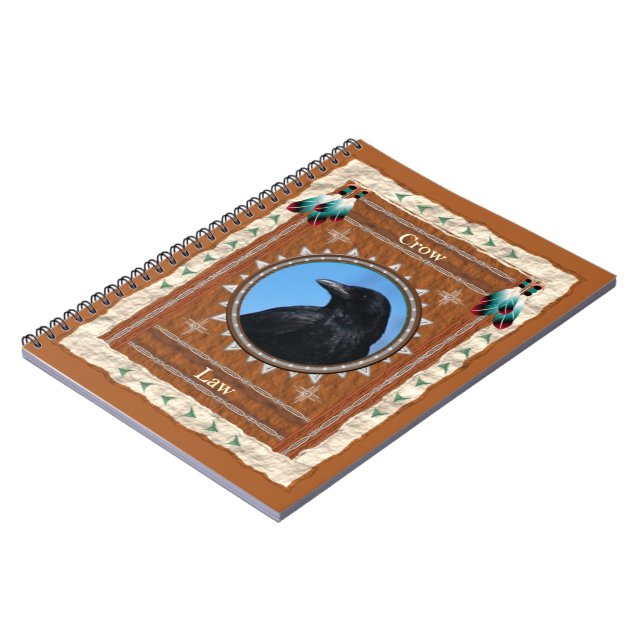 Corbeau - Carnet de droit 80 pages (Côté gauche)