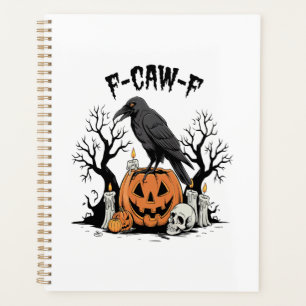 Corbeau drôle, F-Caw-F, crâne de corbeau, corbeau