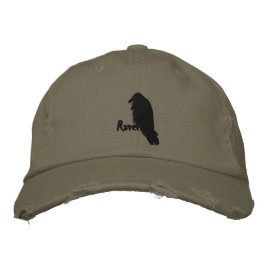Corbeau sur corbeau casquette brodé