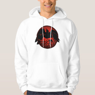 Corbeau Sweat - shirt à capuche Unisex Corbeau / C