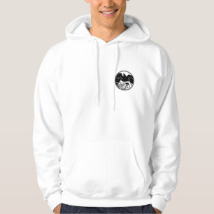 Corbeau Sweat - shirt à capuche Unisex Corbeau / C
