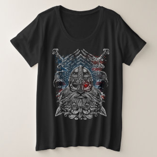 Corbeaux et épées d'Odin Mythologie Viking drapeau