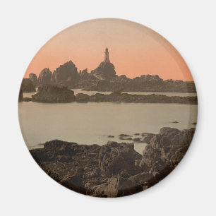 Corbiere Lighthouse I, Jersey, England Magnet