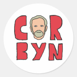 Corbyn Runder Aufkleber