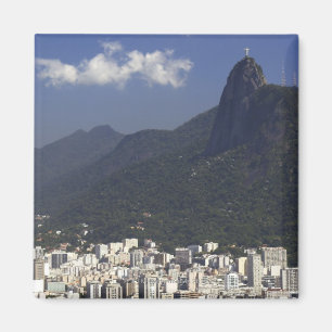 Corcovado, das Rio de Janeiro, Brasilien übersieh Magnet