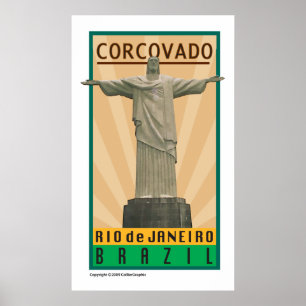 Corcovado-Druck Poster