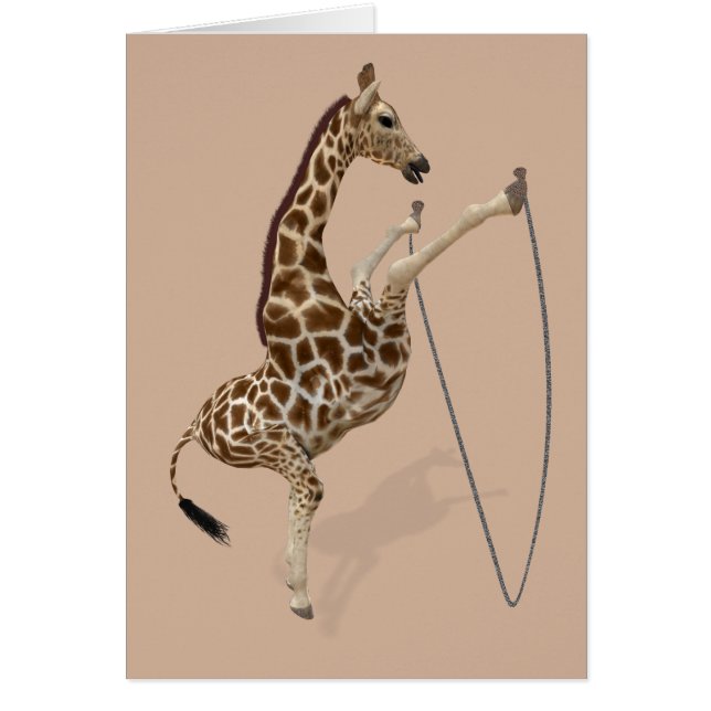 Corde Jumping Giraffe Athlete (Devant)