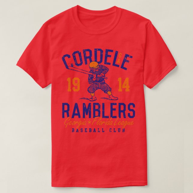 Cordele Ramblers T-Shirt (Design vorne)