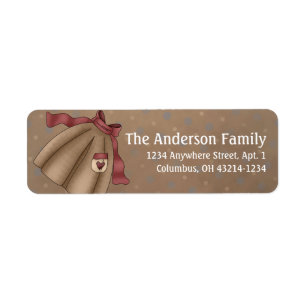 Cordes d'arpon Étiquettes de adresse de Cuisine Ap