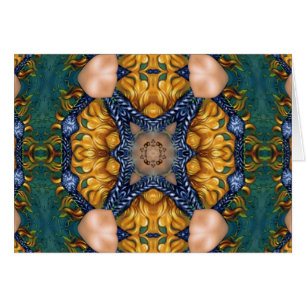 Cordes d'or de bleu du feu