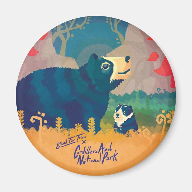 Cordillera Azul Magnet (Vorne)