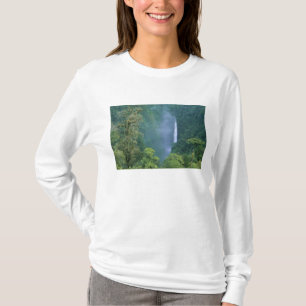 Cordillera Central, Angel Congo) Wasserfälle, viel T-Shirt