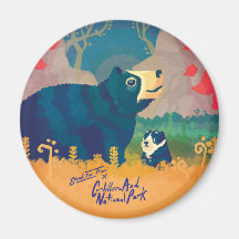 Cordillère Azul Magnet