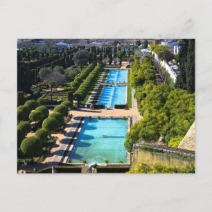 Cordoba Alcazar Gardens Postkarte