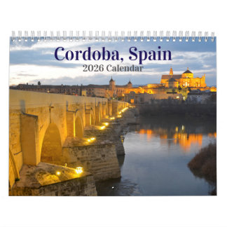 Cordoba Spanien - Kalender 2026