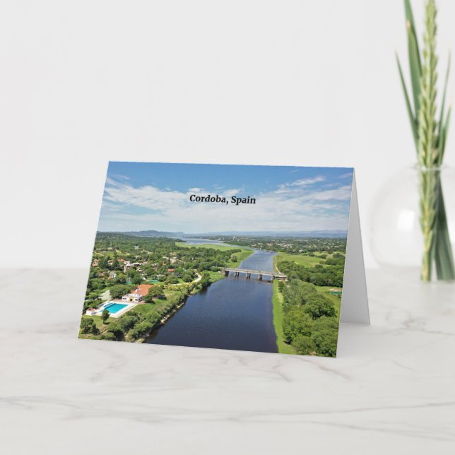 Cordoba, Spanien Karte (Vorderseite)