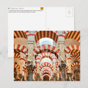 Córdoba, Spanien Reise-Postkarte Postkarte