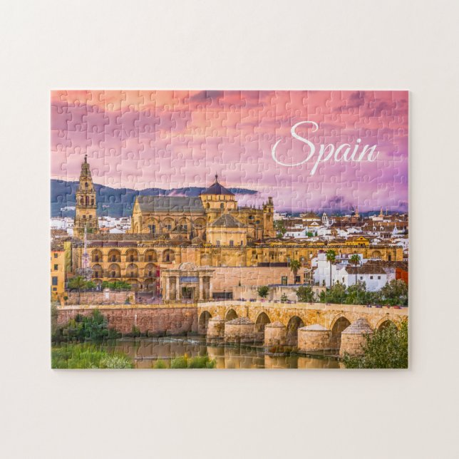 Cordoba, Spanien Schöner Sonnenuntergang (Horizontal)