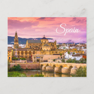 Cordoba, Spanien Schöner Sonnenuntergang Postkarte