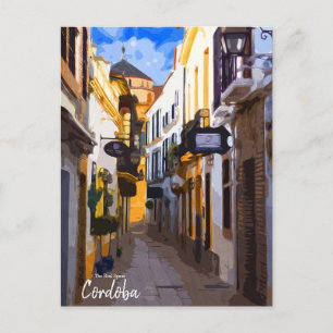 Cordoba Street - Spanien Postkarte