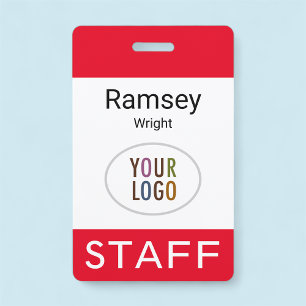 Cordon de badge avec enrouleur pour carte d'identi