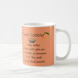 Cordonnier de pêche dans une tasse