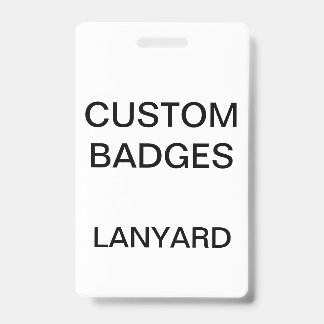 Cordons personnalisés pour BADGE PERSONNALISÉ