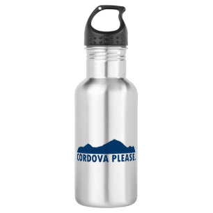 Cordova Alaska Bitte Edelstahlflasche