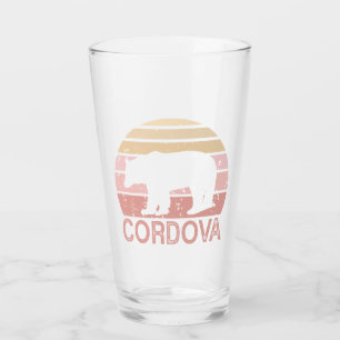 Cordova Alaska Retro Bär Glas