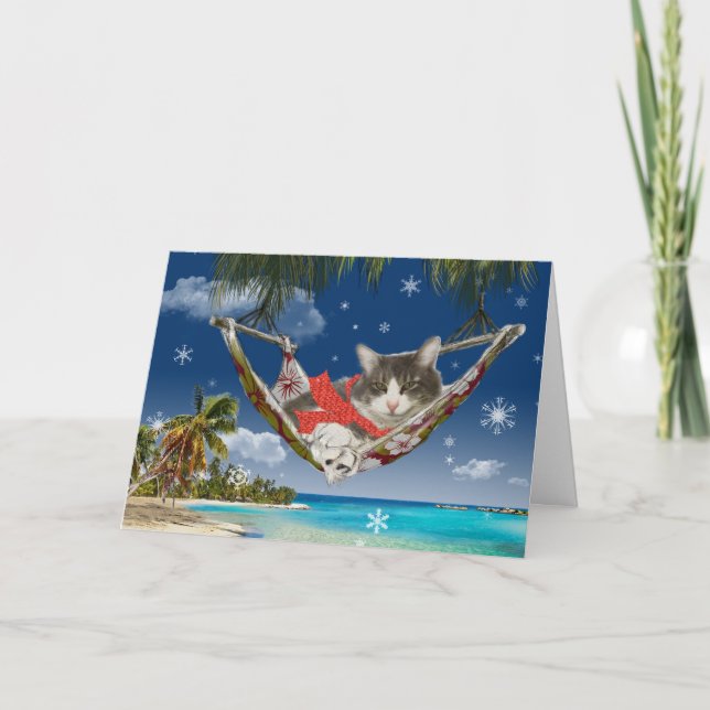 Corduroy dans les Caraïbes, Carte de voeux de vaca (Devant)