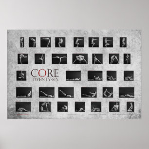 Core 26 Yoga-Poster Poster
