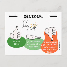 Core Protocol - Decider Postkarte