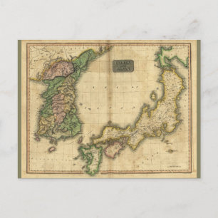 Corea (Corée) et Carte du Japon (1815)