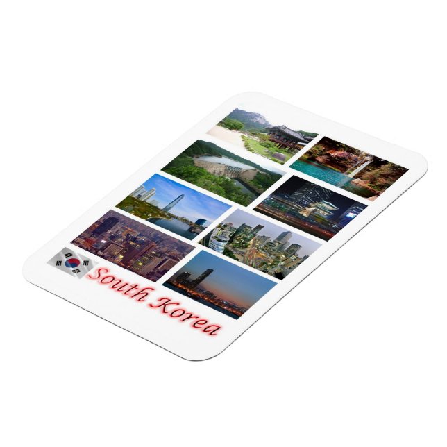 Corée du Sud - Mosaic - Magnet (Côté Gauche)