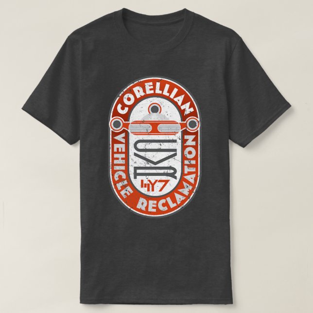 Corellian Vehicle Reclamation T-Shirt (Design vorne)